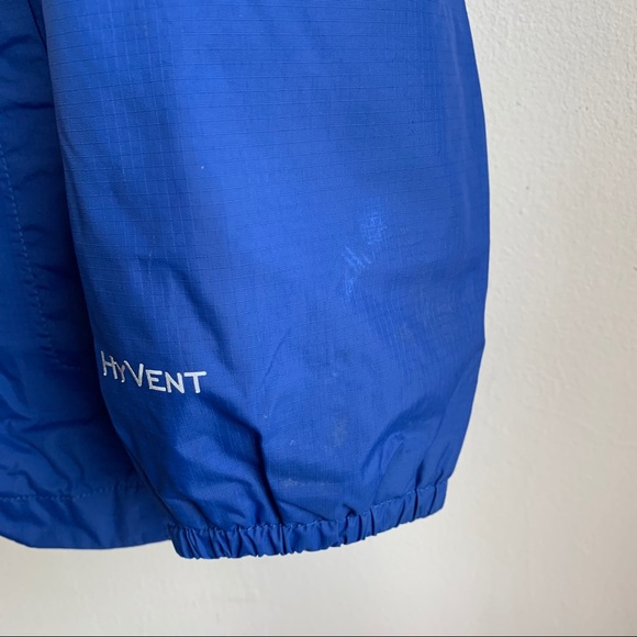 The North Face blue rain coat boys size L 14/16 - Picture 8 of 8
